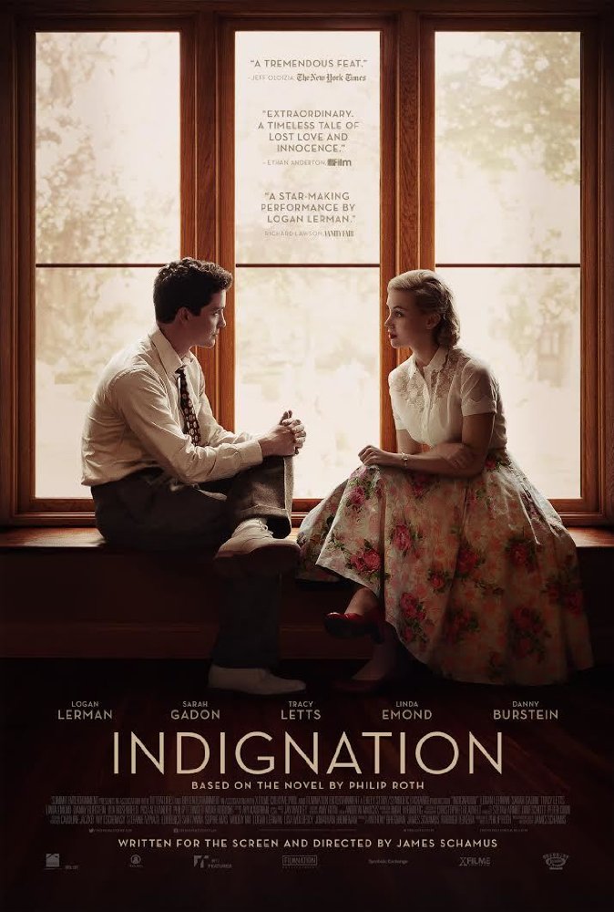 Indignation film poster