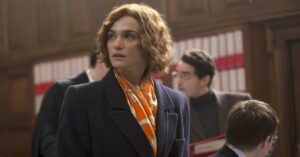 Denial film scene