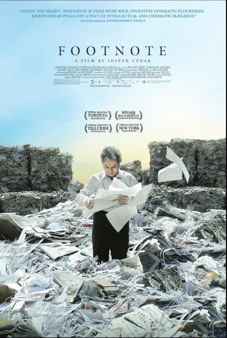 Footnote film poster