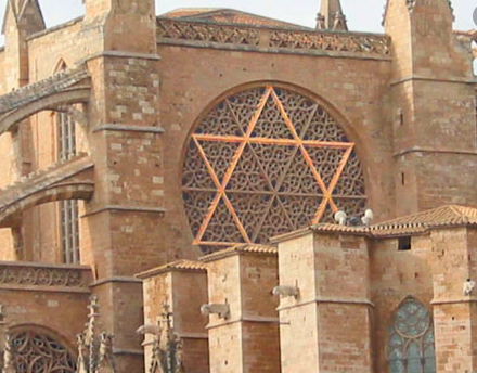 Palma Cathedral (La Seu) in Palma de Mallorca