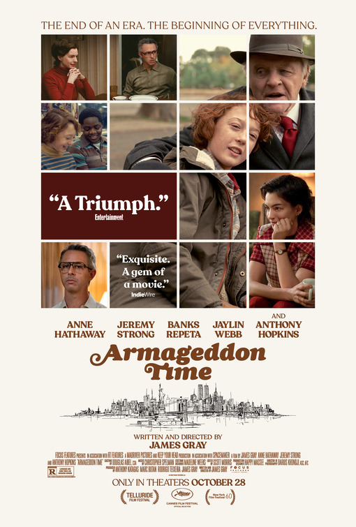 Armageddon time film poster